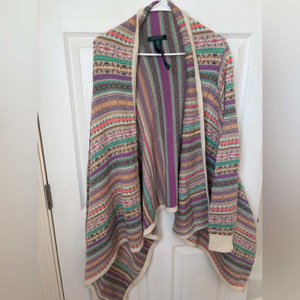 Ralph Lauren Multicolor Striped Cardigan